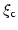 $\xi_{\rm c}$