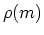 $\rho(m)$