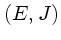 $(E,J)$