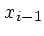 $x_{i-1}$