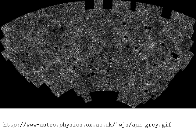 \begin{figure}\begin{center}
\epsfxsize 12 cm
\epsffile{apm_grey.ps}\begin{verba...
...w-astro.physics.ox.ac.uk/~wjs/apm_grey.gif\end{verbatim}\end{center}\end{figure}