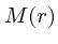 $M(r)$