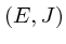 $(E,J)$