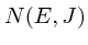 $N(E,J)$